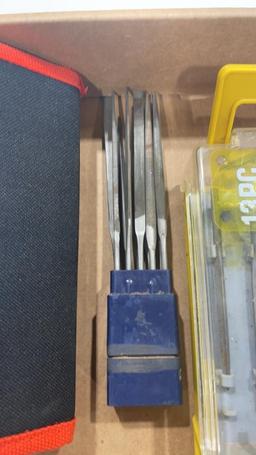 Box of regular & precision files
