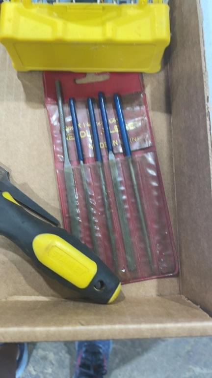 Box of regular & precision files