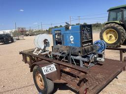 Miller Trailblazer 251 on trailer