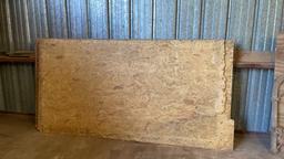 6 sheets of 1/2” OSB