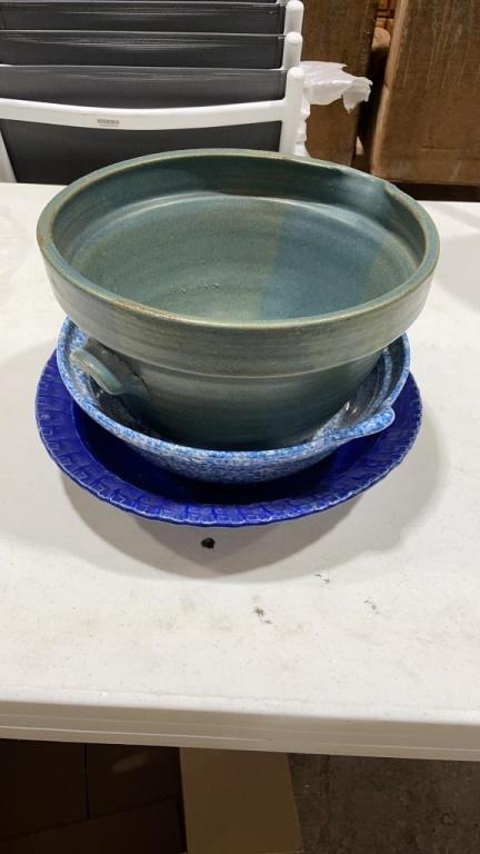 3 large bowls