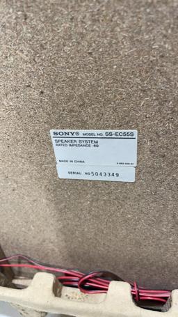 Set of new speakers