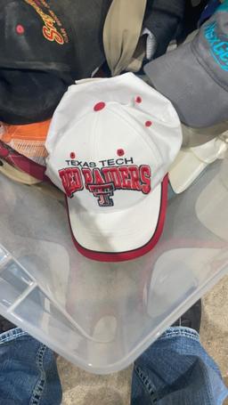 Tub of hats & caps