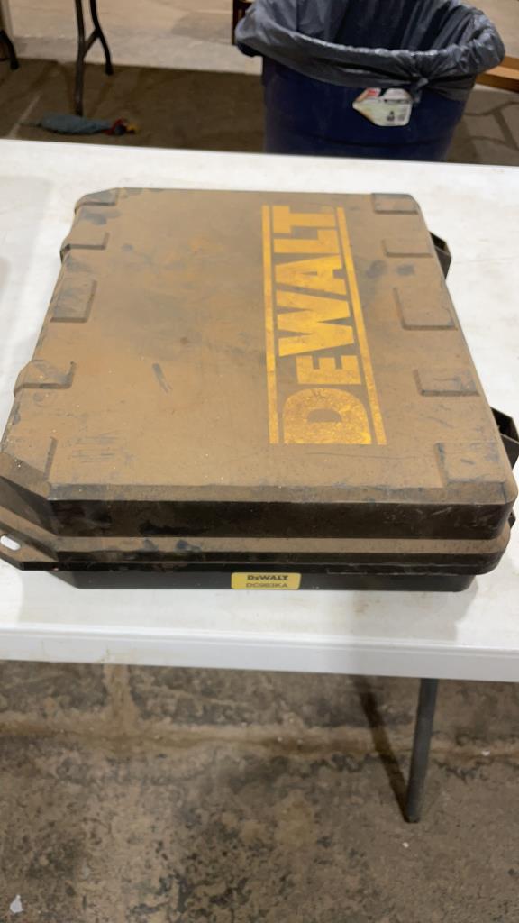 Lot of DEWALT 18V tools & case