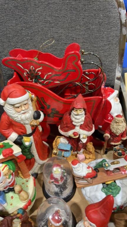 2 boxes of Christmas decorations