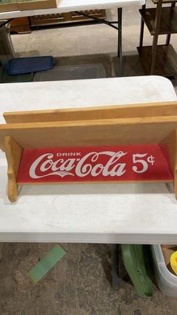 2 Coca-Cola shelves