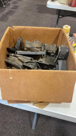 Box of gun rack parts