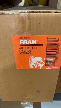Lot of 9 FRAM air filters