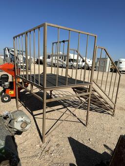 Portable RV deck/steps & mat