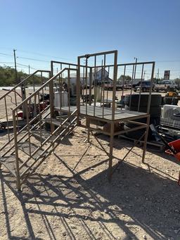 Portable RV deck/steps & mat
