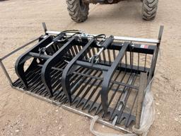JCT Rock Grapple Bucket for Skid Steer
