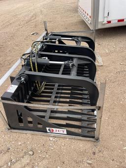 JCT Rock Grapple Bucket for Skid Steer