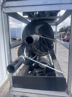 JCT Auger w/ 2 Bits for Skid Steer