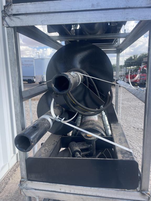 JCT Auger w/ 2 Bits for Skid Steer