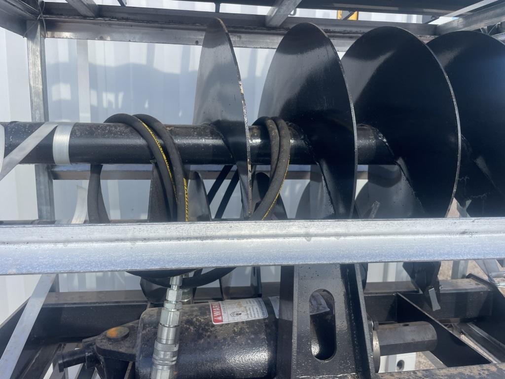 JCT Auger w/ 2 Bits for Skid Steer