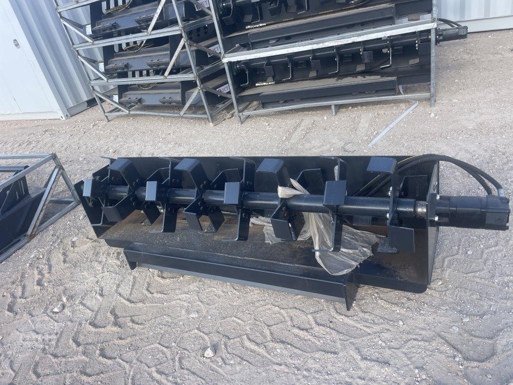 JCT Tiller Attachment for Skid Steer