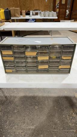 36 drawer parts bin