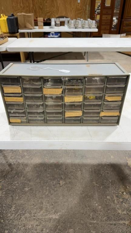 36 drawer parts bin