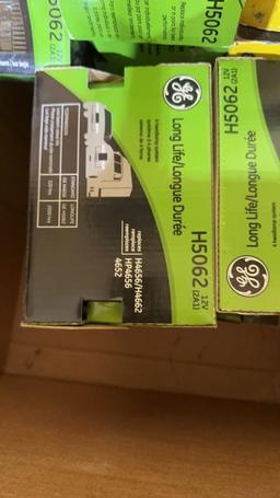 Box of 3 prong halogen headlights