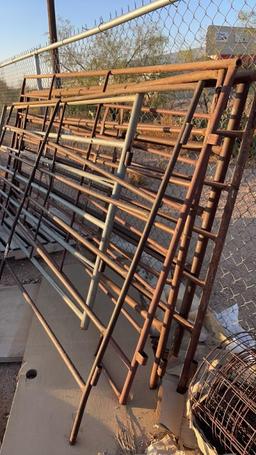Lot of 6 misc 10’ panels