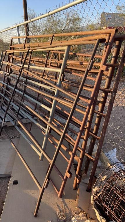 Lot of 6 misc 10’ panels