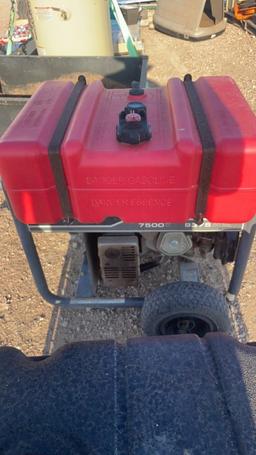 Briggs & Straton 7500 generator