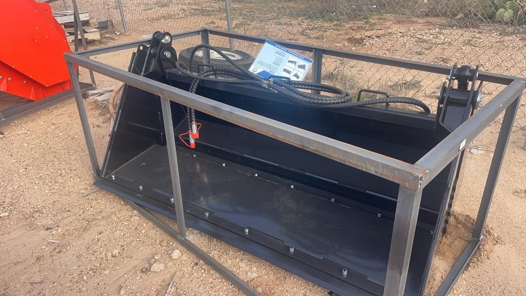 Top Cat Skid Steer 72" 4-n-1 Bucket