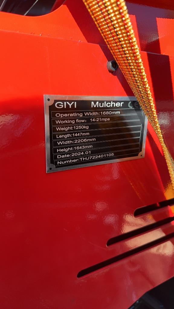 72" Mulcher for Skid Steer