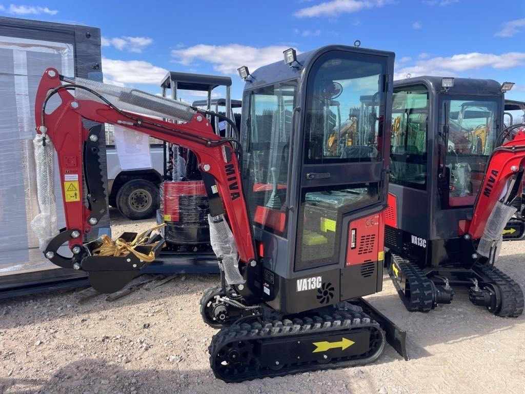 2024 MIVA VA13C Mini Excavator w/cab