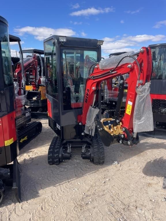 2024 MIVA VA13C Mini Excavator w/cab