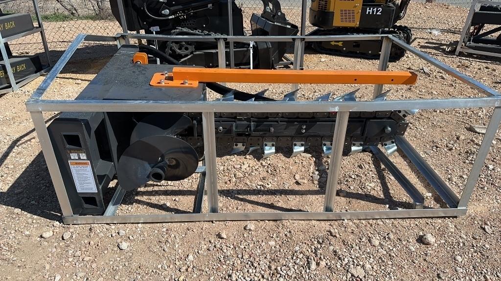 Wolverine Trencher for skid steer