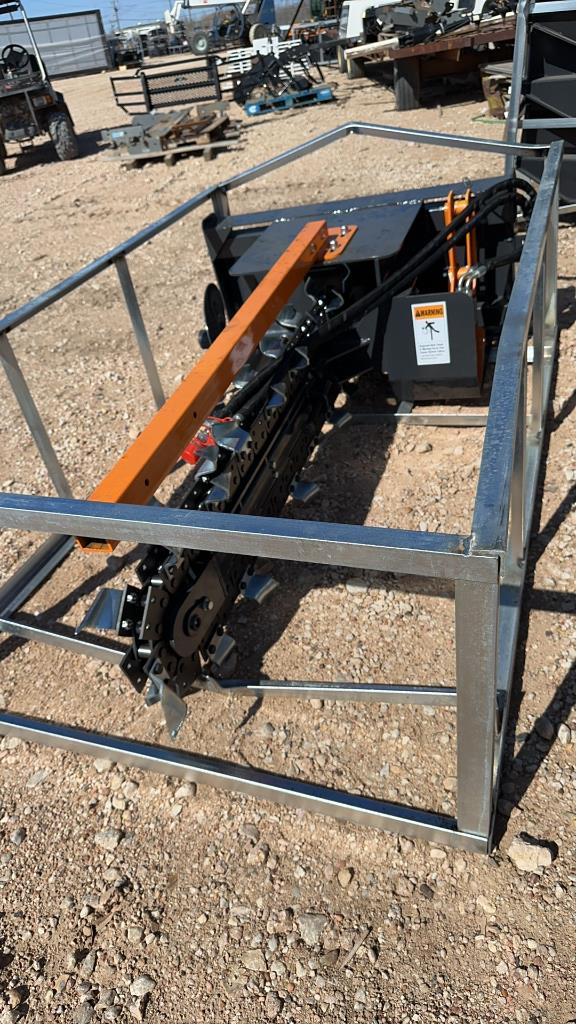 Wolverine Trencher for skid steer