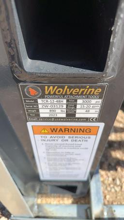 Wolverine Trencher for skid steer