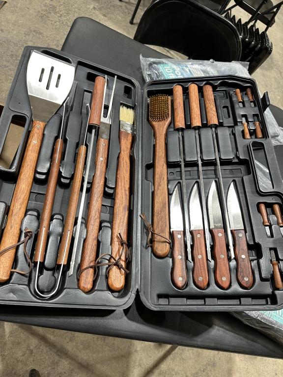 BBQ grill set