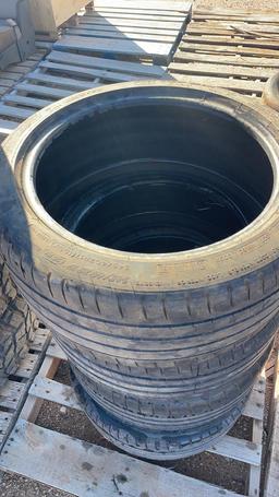 Lot of 4 Used Michelin tires