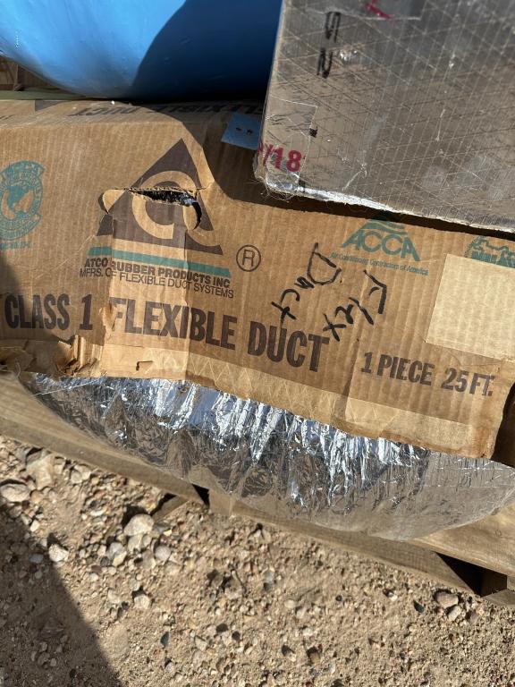 Large lot of flexible duct