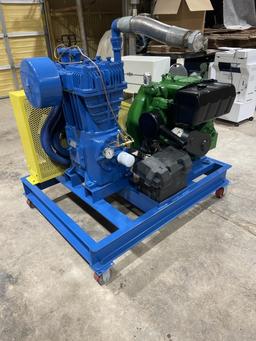 Qunicy 390 Compressor @ Lister Petter Engine