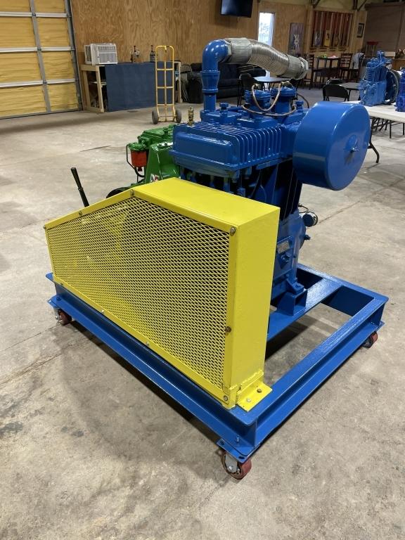 Qunicy 390 Compressor @ Lister Petter Engine