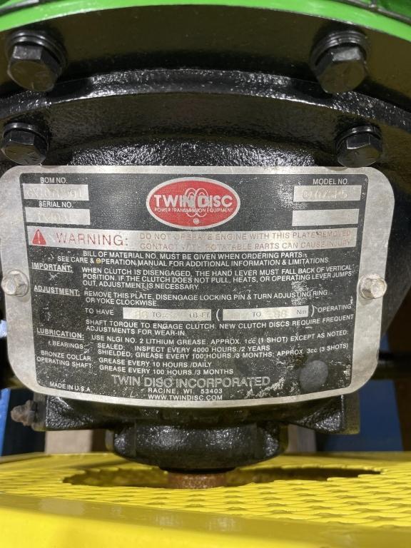 Qunicy 390 Compressor @ Lister Petter Engine