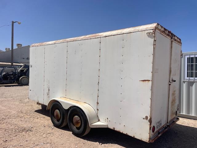 1988 Bruton 16' Cargo Trailer