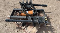 Wolverine Skid Steer Auger w/ 2 bits