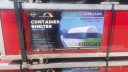 Unused 20x40 Dome Container Shelter in broken box