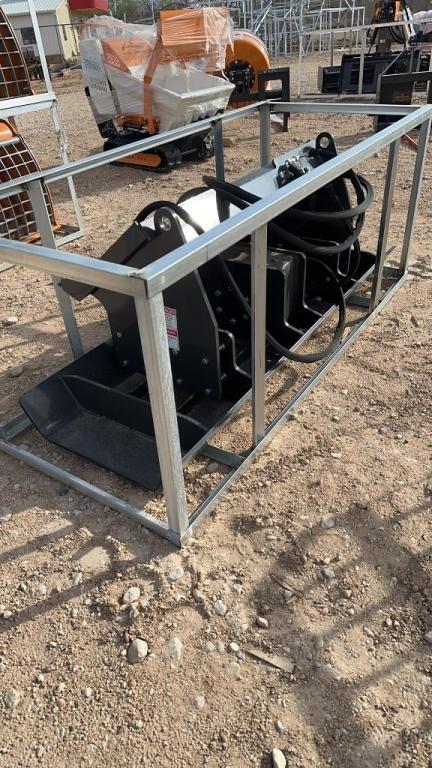 Vibrating Plate compactor for skid steer