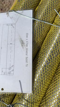 Lot of 4 65mm x 475mm Bucket pins
