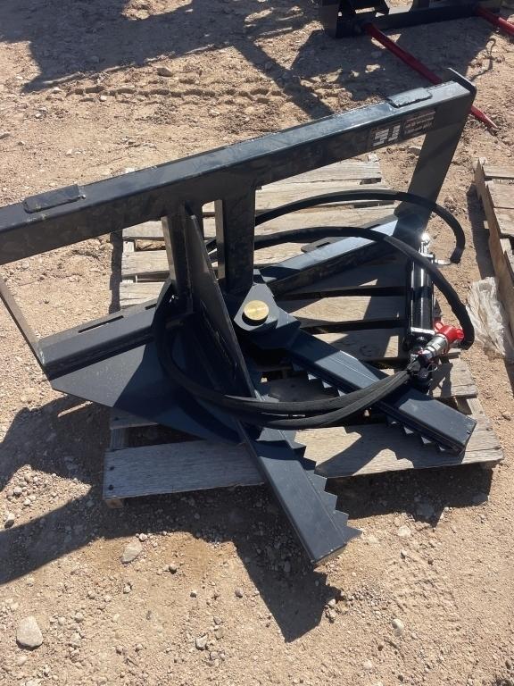 Landhonor Tree puller for skid steer