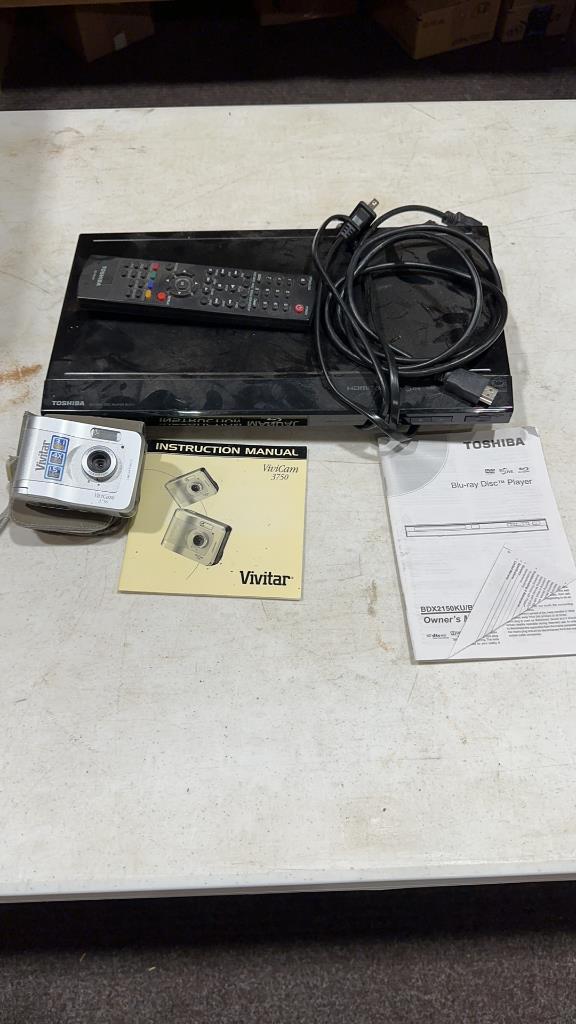 DVD player & camera