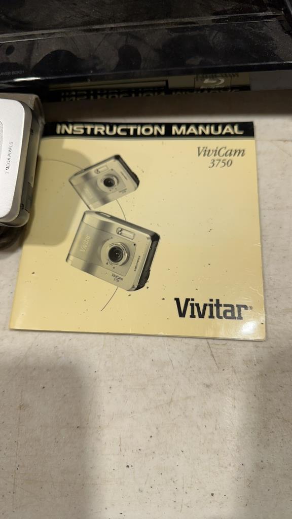 DVD player & camera