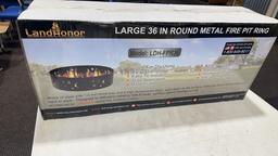 Round Metal fire pit ring