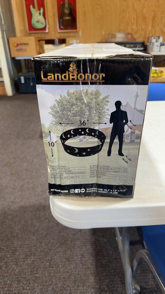 Round Metal fire pit ring