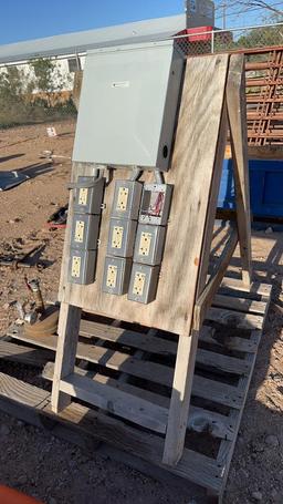 Electrical distribution panel & other